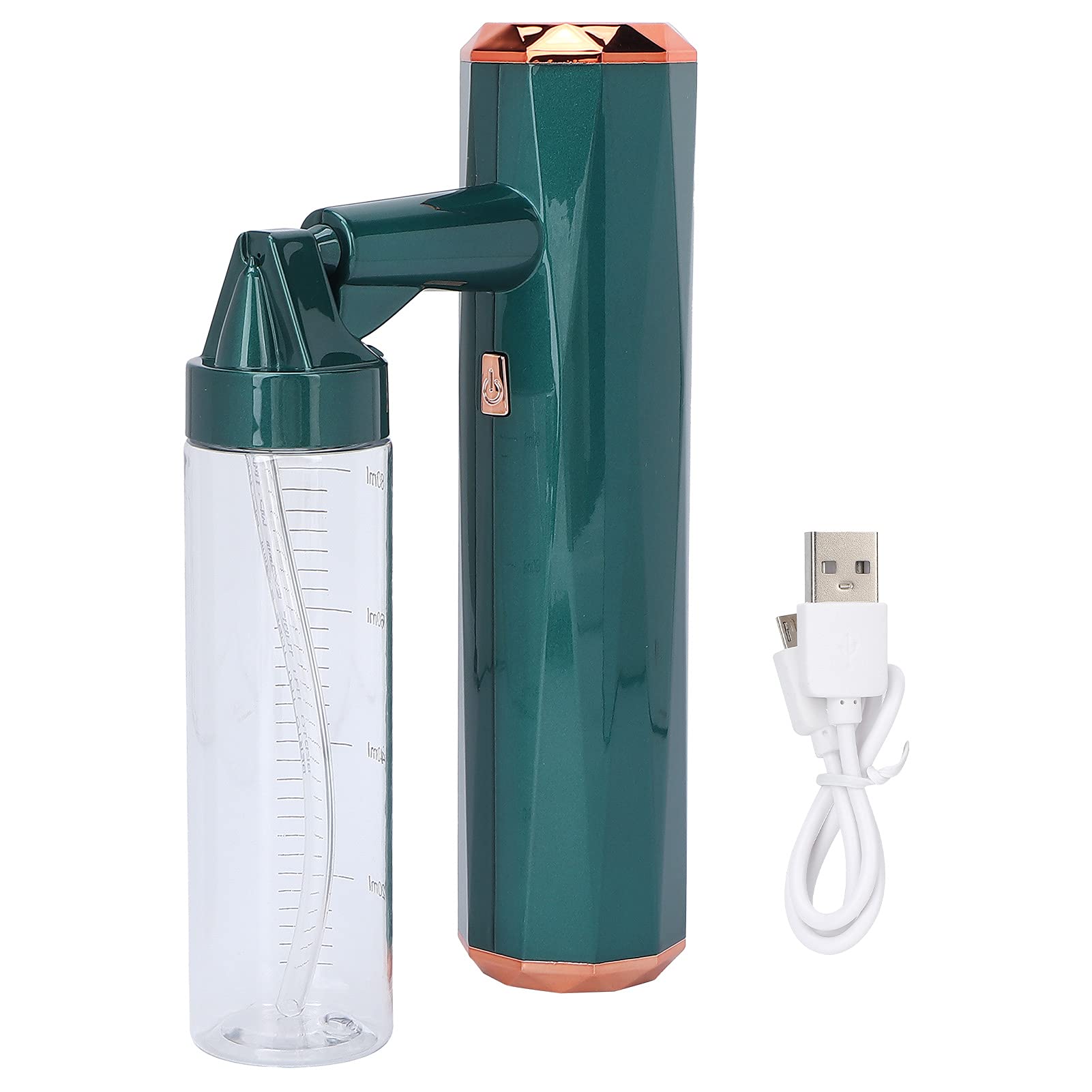 Portable Nano Facial Steamer & Humidifier - 80ml USB Rechargeable Face Mist Sprayer for Skincare, Makeup, Spa & Home Use | Perfect for Dry Skin Relief, Makeup Setting & Aromatherapy