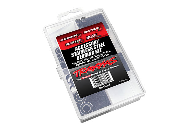 4X4 Stainless Steel Bearing Kit - High Performance Replacement Bearings for Trucks, SUVs & Off-Road Vehicles - Durable & Corrosion Resistant for Harsh Conditions