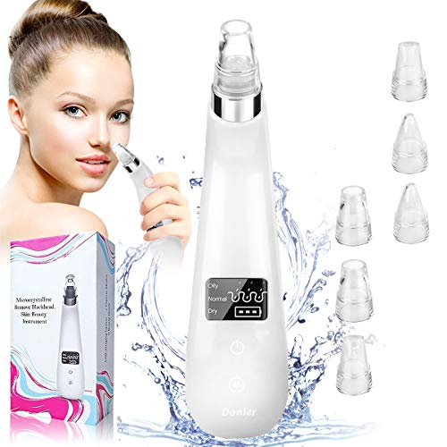 Upgraded Blackhead Remover Vacuum - Electric Pore Cleaner for Face & Nose - Rechargeable Acne Removal Device for Women & Men - Perfect for Daily Skincare Routine