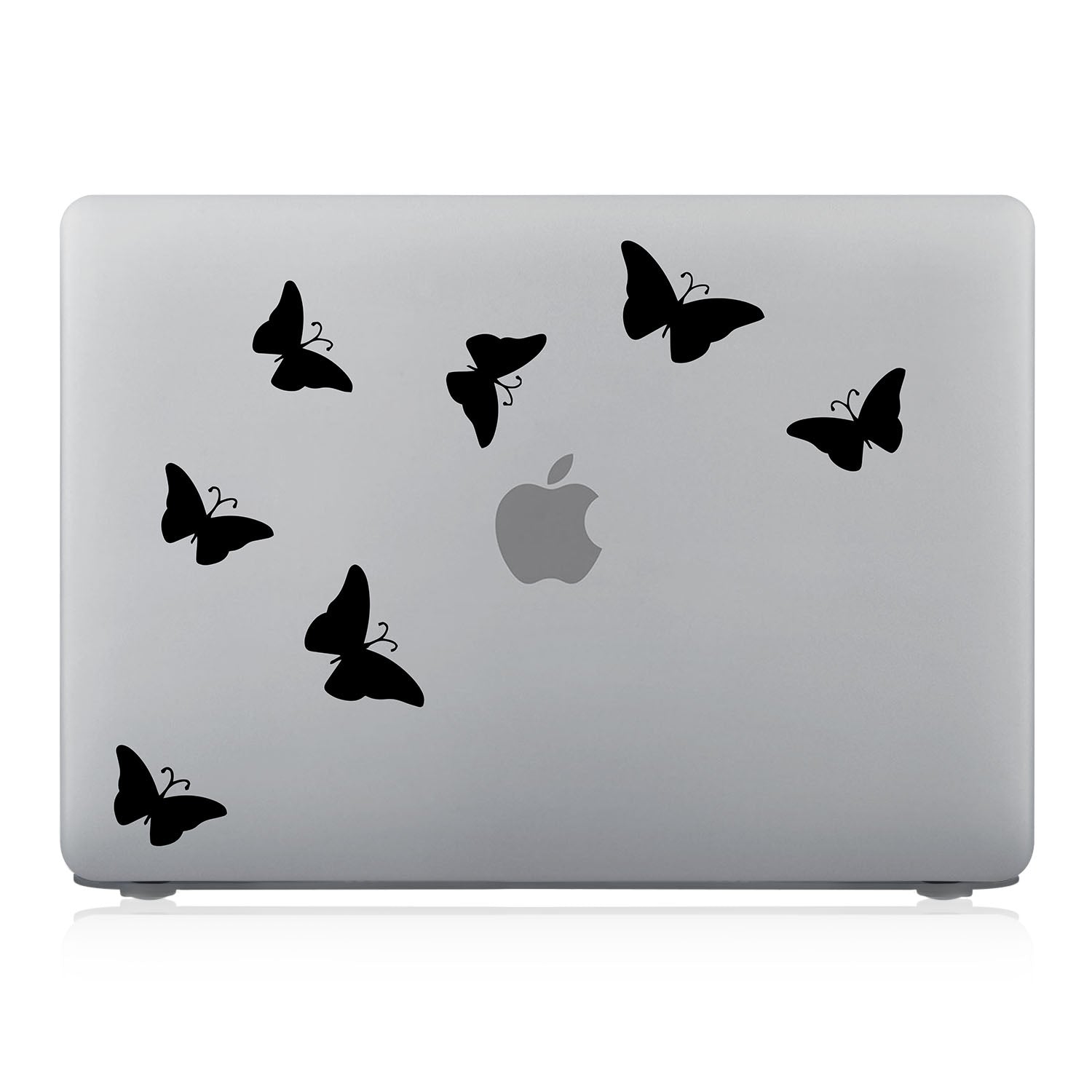 Colorful Butterfly Design Protective Case for MacBook Pro/Air - Durable Lightweight Laptop Cover for Work, School & Travel
