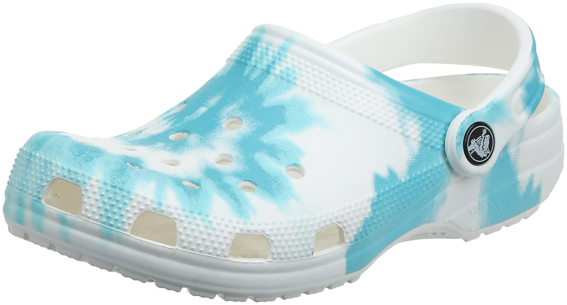 Crocs Unisex Classic Tie Dye Clogs - Comfortable Slip-On Shoes for Men & Women - Perfect for Beach, Pool, Garden & Casual Wear