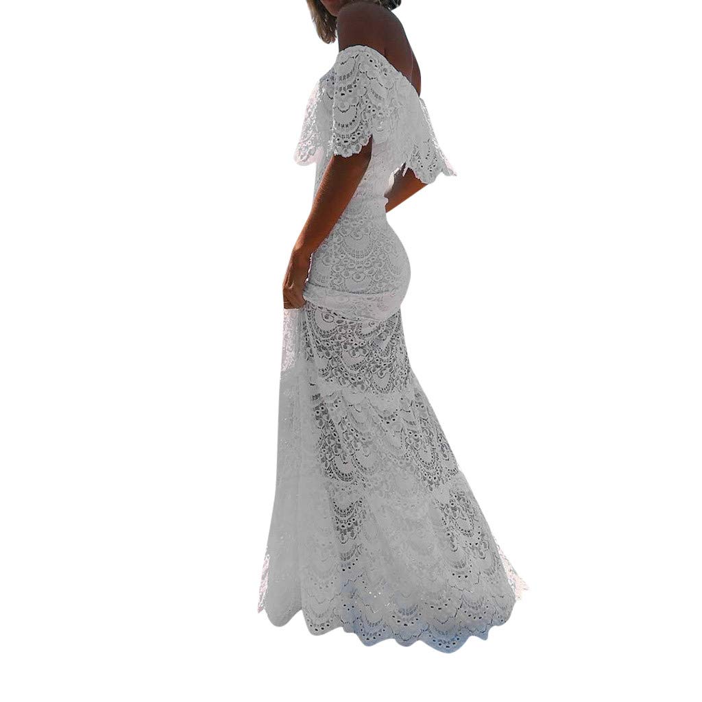 Elegant Lace Hollow-Out Sling Dress for Women - Wedding, Evening Party & Beach Wear - Slim Fit Casual Summer Dress for Special Occasions