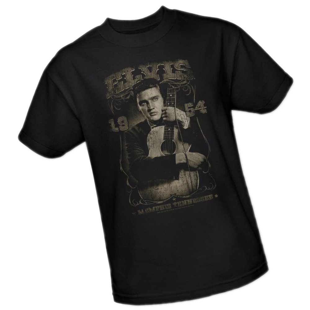 Elvis Presley 1954 Vintage T-Shirt for Adults - Classic Rock Music Fan Gift & Retro Concert Merchandise - Perfect for Concerts, Theme Parties & Music Lovers