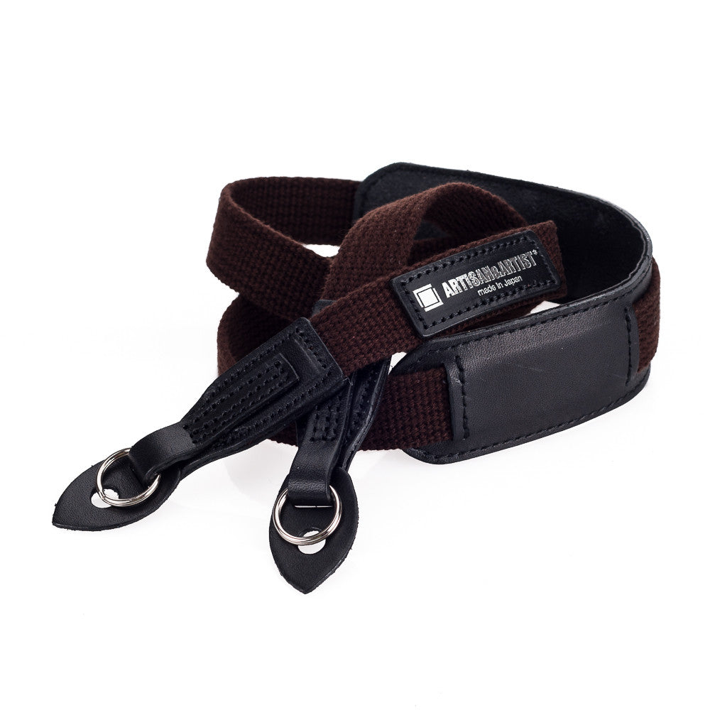 Artisan & Artist ACAM 114R Genuine Leather Camera Strap - Premium Brown for DSLR & Mirrorless Cameras - Perfect for Travel & Street Photography