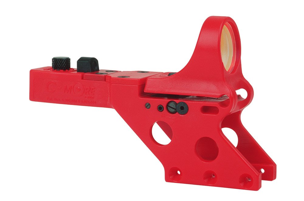 C-MORE Systems Serendipity Red Dot Sight with Click Switch | .750-Inch Frame Width | Pistol & Rifle Scope for Hunting, Shooting & Tactical Use