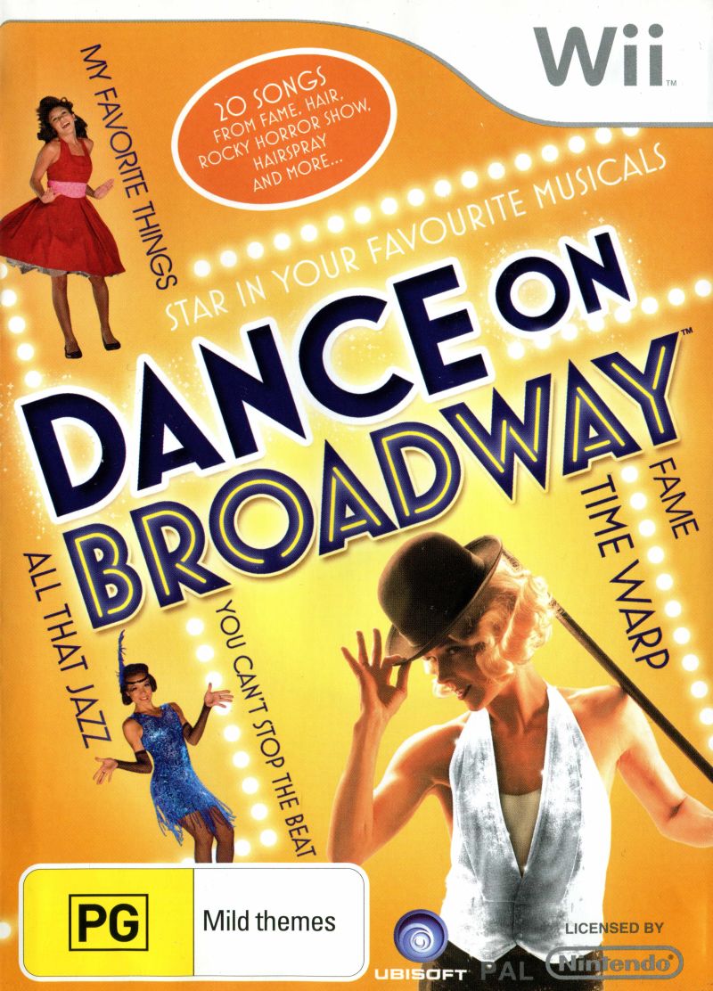 Broadway Dance Game for Nintendo Wii - PAL Version | Fun Family Dance Party & Fitness Activity