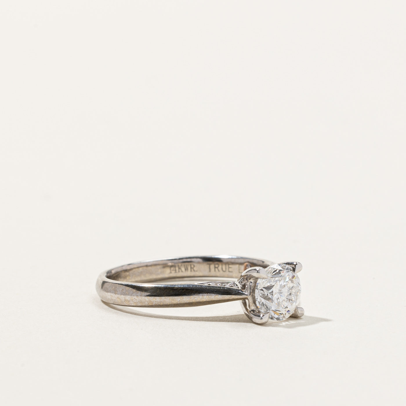 1.04ctw Diamond Engagement Ring for Women - High Set I1 E/F Clarity, Size 7.75 - Perfect for Proposals & Anniversaries