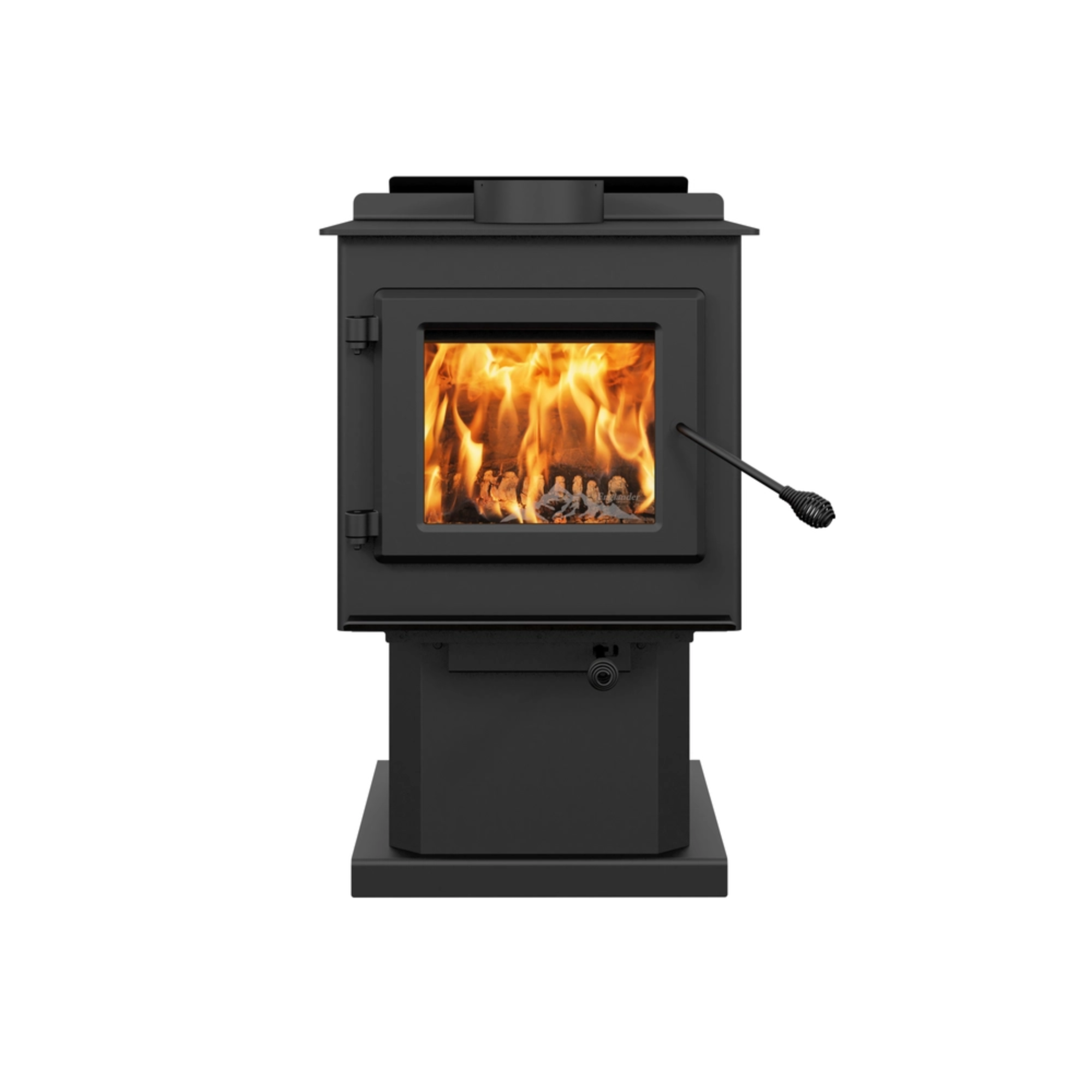 Englander Blue Ridge 100 EPA Certified Wood Burning Stove - Model ESW0001 for Home Heating & Cabin Warmth