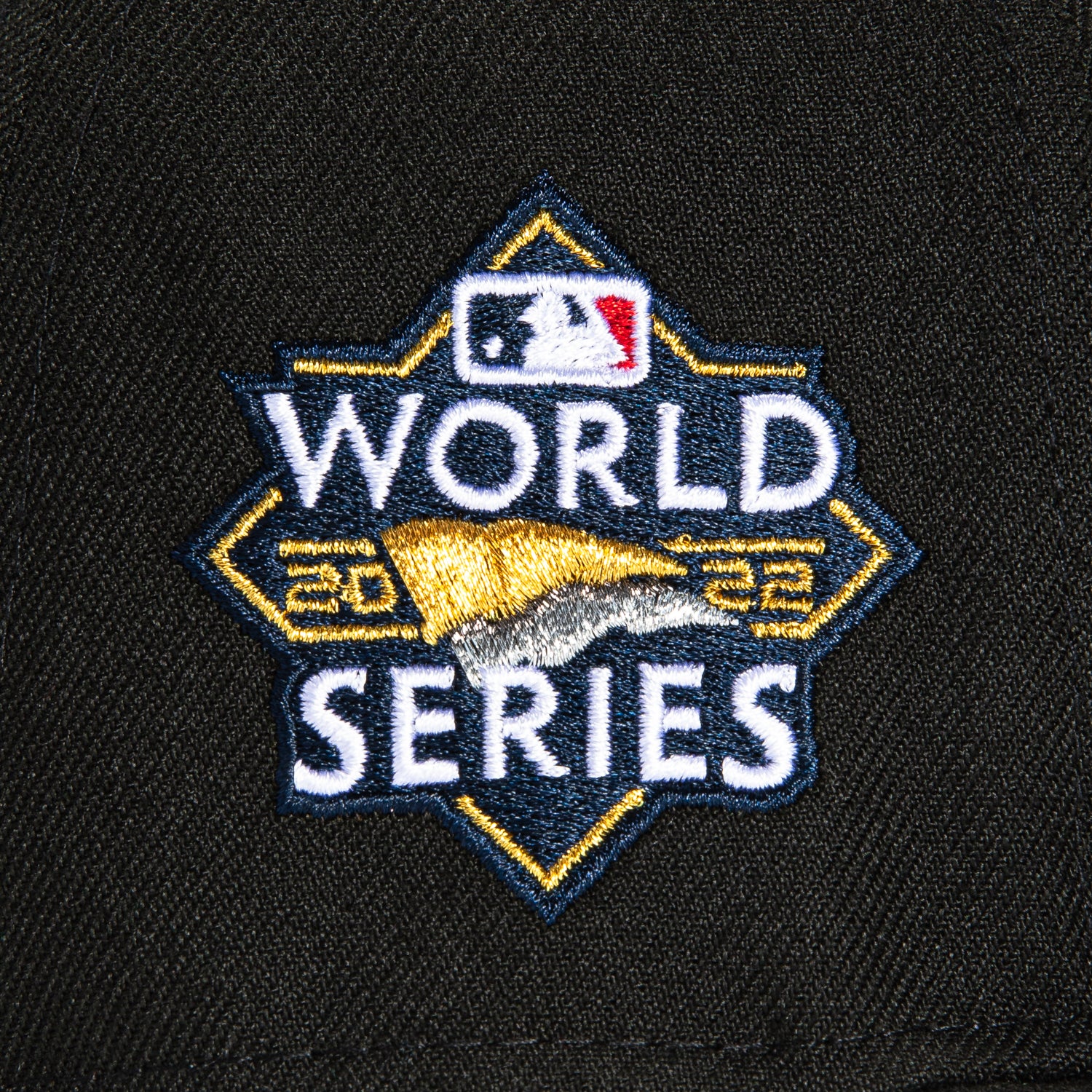 New Era 59Fifty Houston Astros 2022 World Series Patch Snapback Hat - Black & White - Official MLB Baseball Cap for Men, Women, Fans & Streetwear Fashion