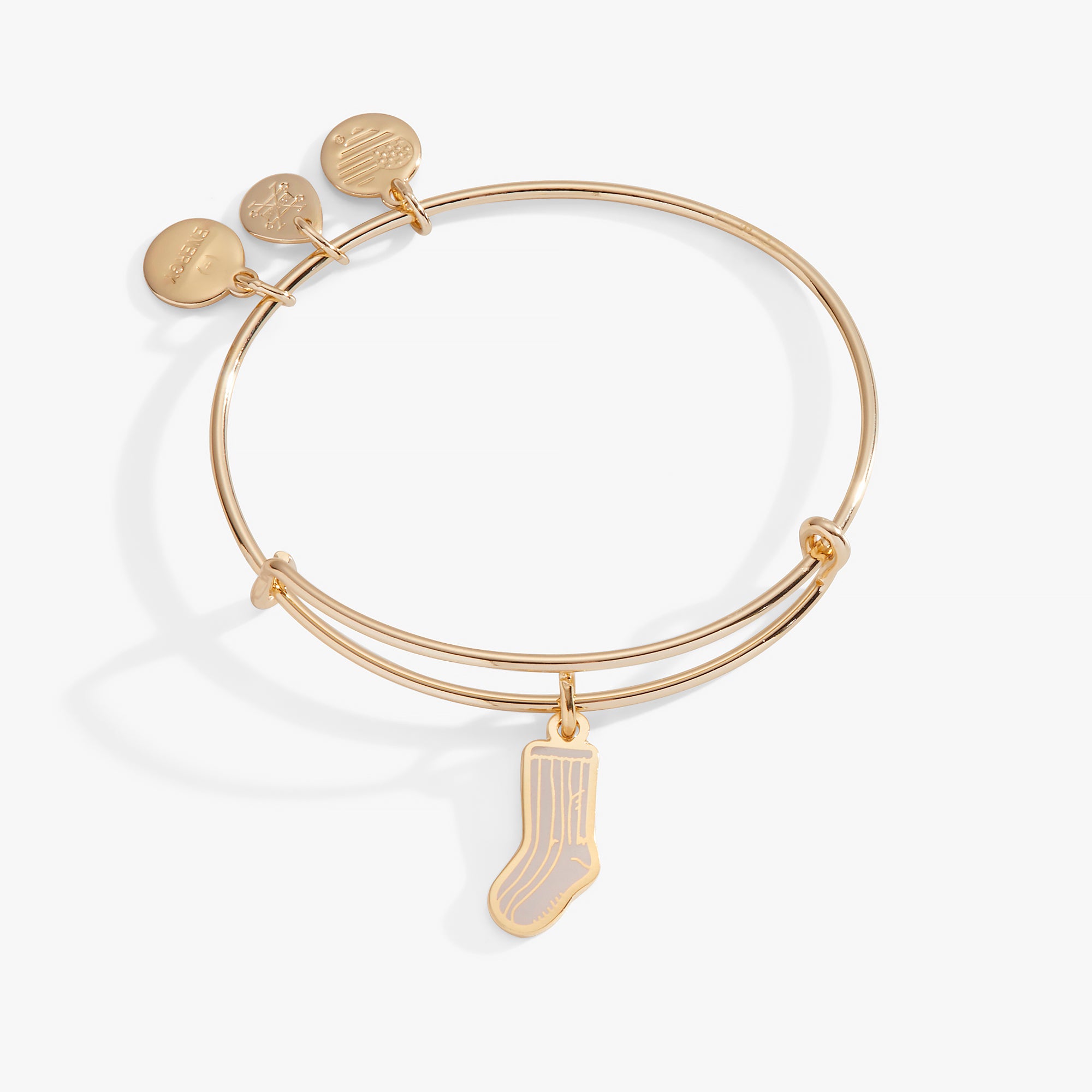 Harry Potter™ Dobby's Sock Charm Bangle Bracelet - Official Wizarding World Jewelry for Fans, Gift for Potterheads - Perfect for Cosplay, Collecting & Harry Potter Themed Parties