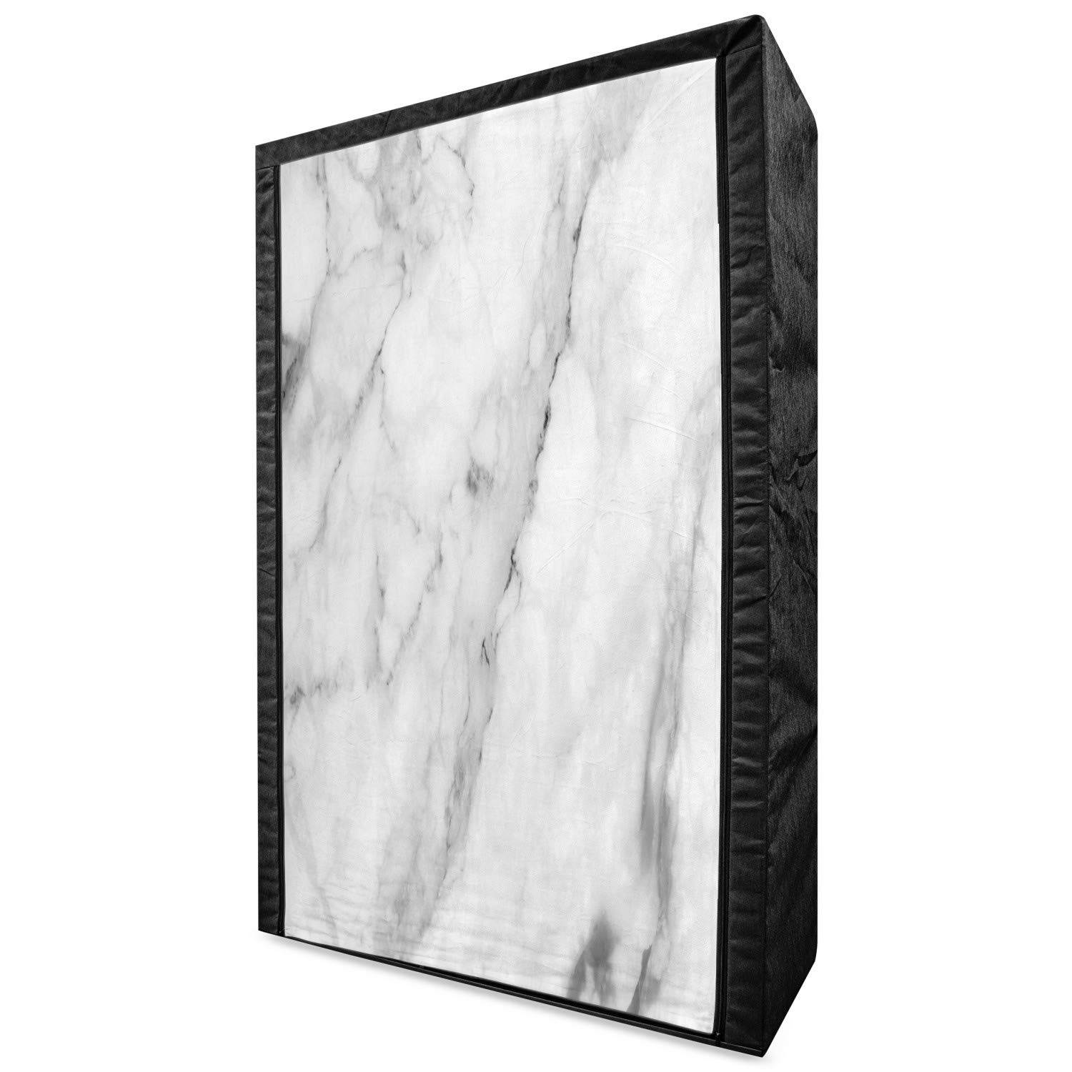 Ambesonne Marble Portable Fabric Wardrobe - 42.5