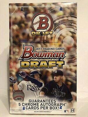 2017 Bowman Draft Baseball Super Jumbo Box - 24 Packs, 288 Cards - MLB Prospects & Rookies - Perfect for Collectors, Investors & Fantasy Baseball Fans