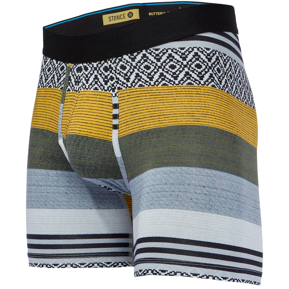 Anza Men's Boxer Briefs with Waistband Support - Comfortable Underwear for Daily Wear, Workout & Travel