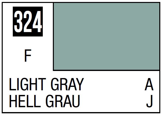 Mr. Color Light Gray Aircraft Paint - High-Quality Model Airplane Paint for Hobbyists & DIY Projects | Perfect for Scale Models, RC Planes & Miniature Crafting