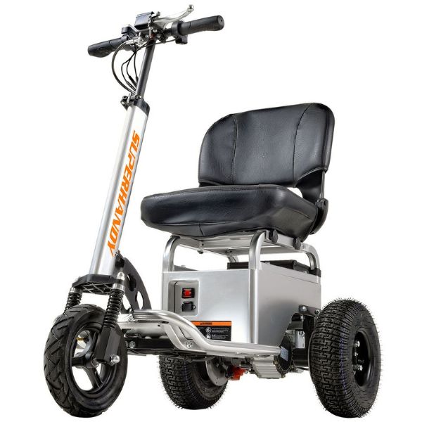 SuperHandy Electric Tugger - Heavy Duty Utility Tow Tractor for Cars, Carts & Scooters - Perfect for Warehouses, Airports & Industrial Material Handling