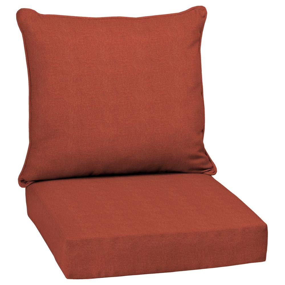 Sedona Woven Outdoor Deep Seating Lounge Chair Set (2-Piece) - Comfortable Patio Furniture with Beautiful Bohemian Patterns - Perfect for Poolside, Garden, and Backyard Relaxation