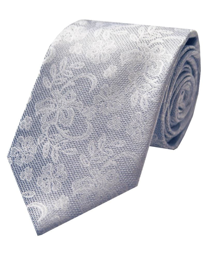 Premium Blue Silk Tie and Pocket Square Set - Elegant Men's Necktie & Handkerchief Gift for Weddings, Business & Formal Events