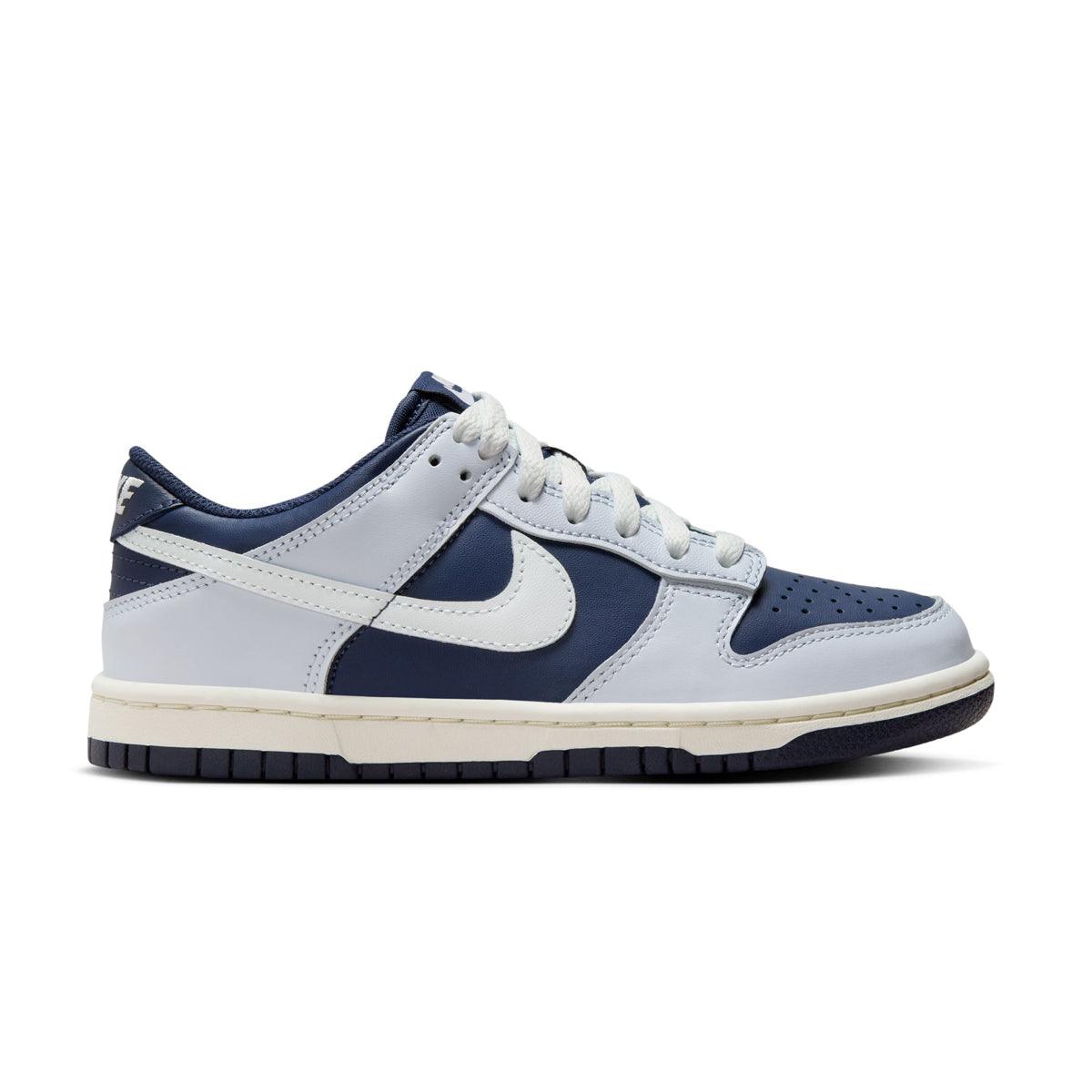 Nike Kids Dunk Low 'Football Grey' Sneakers - Lightweight Basketball Shoes for Boys & Girls - Perfect for School, Sports & Casual Wear