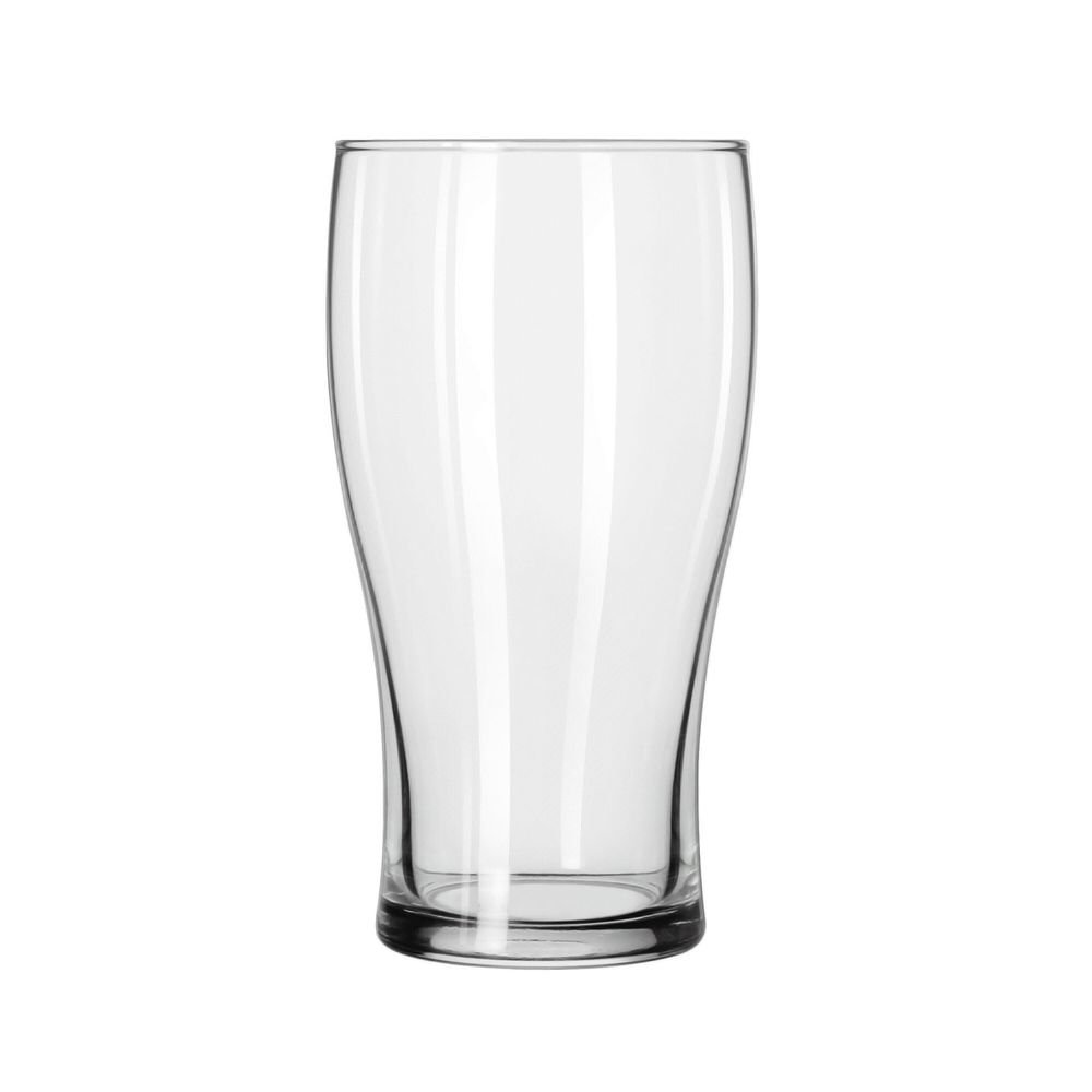 Libbey 4808 - 16 oz Pub Beer Glass, Set of 24 (2 Dozen) - Perfect for Bars, Pubs, and Home Brewing Enthusiasts