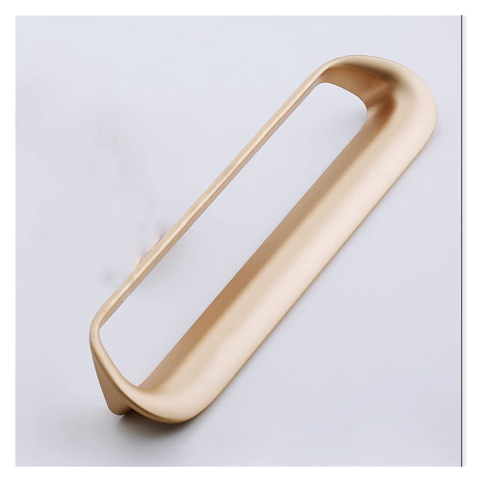 GANFANREN Ellipse Cabinet Knobs and Handles - Metallic Finish, One Size - Modern Drawer Pulls for Kitchen Cabinets, Dressers & Furniture - Perfect for Home Renovation and DIY Projects