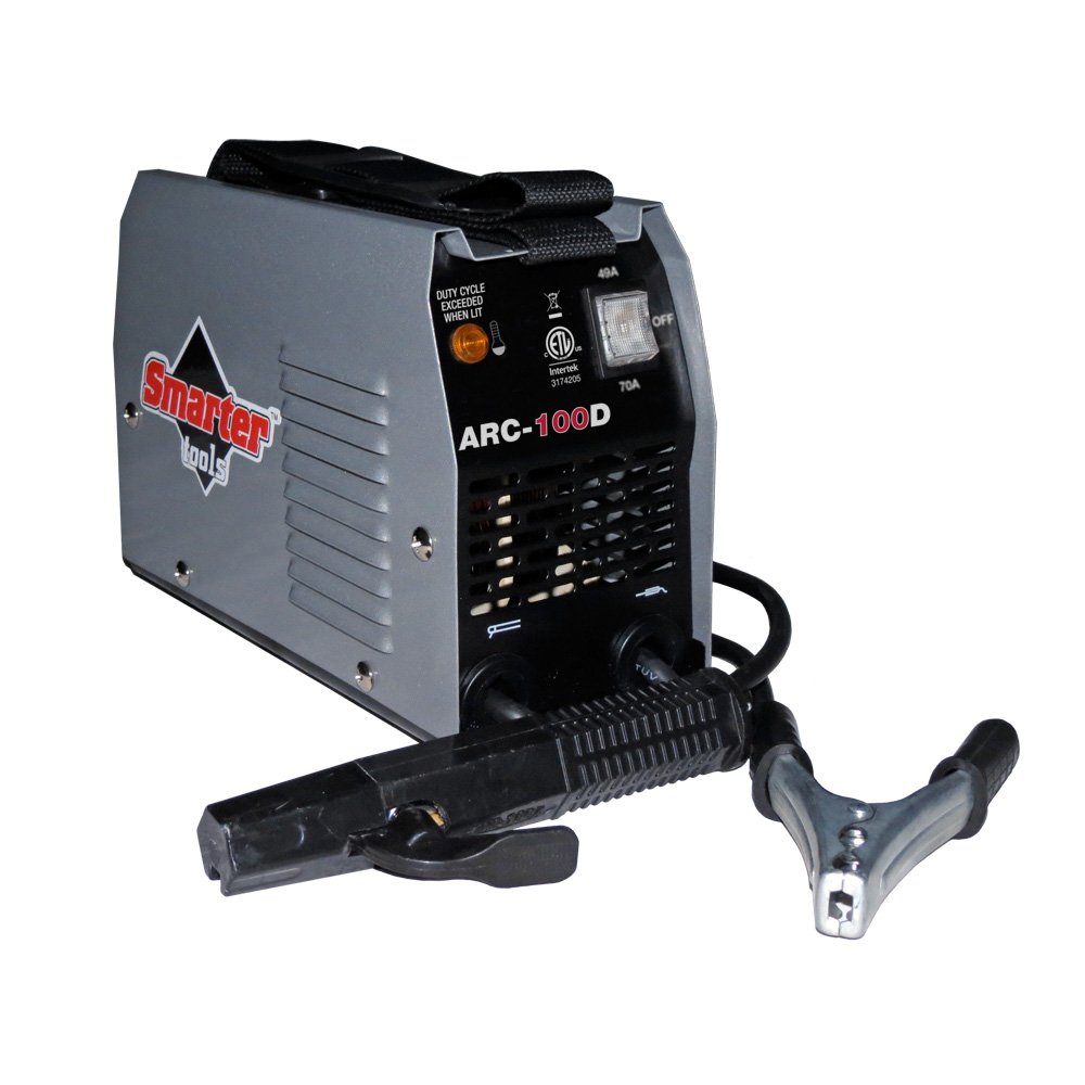 ARC-100D 120V 100 Amp AC Stick Welder Machine - Portable Arc Welding Equipment for Home DIY, Metal Fabrication & Repair Projects