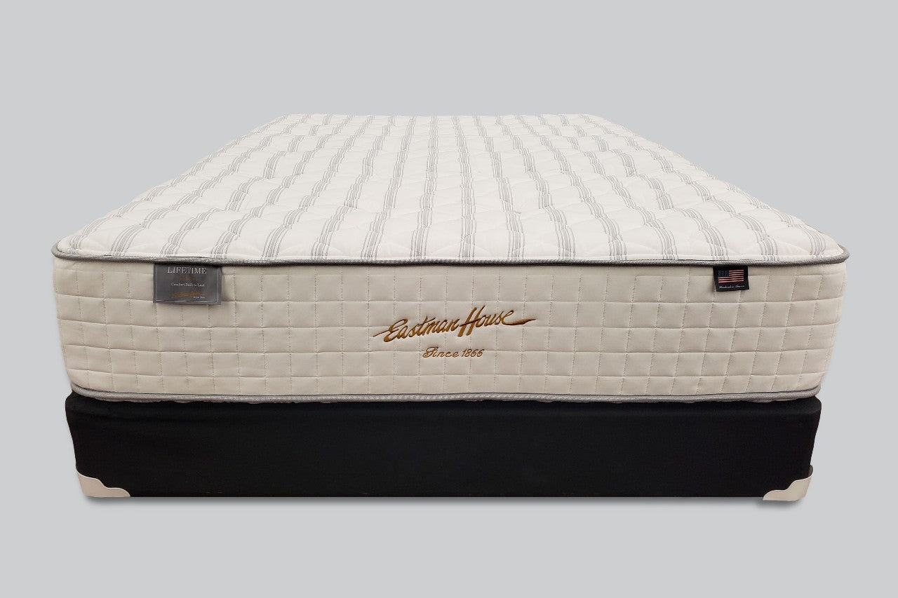 Lifetime Flippable Firm Mattress - 12 Inch Dual-Sided Support for Back Pain Relief - Perfect for Guest Beds, Dorm Rooms & Home Use