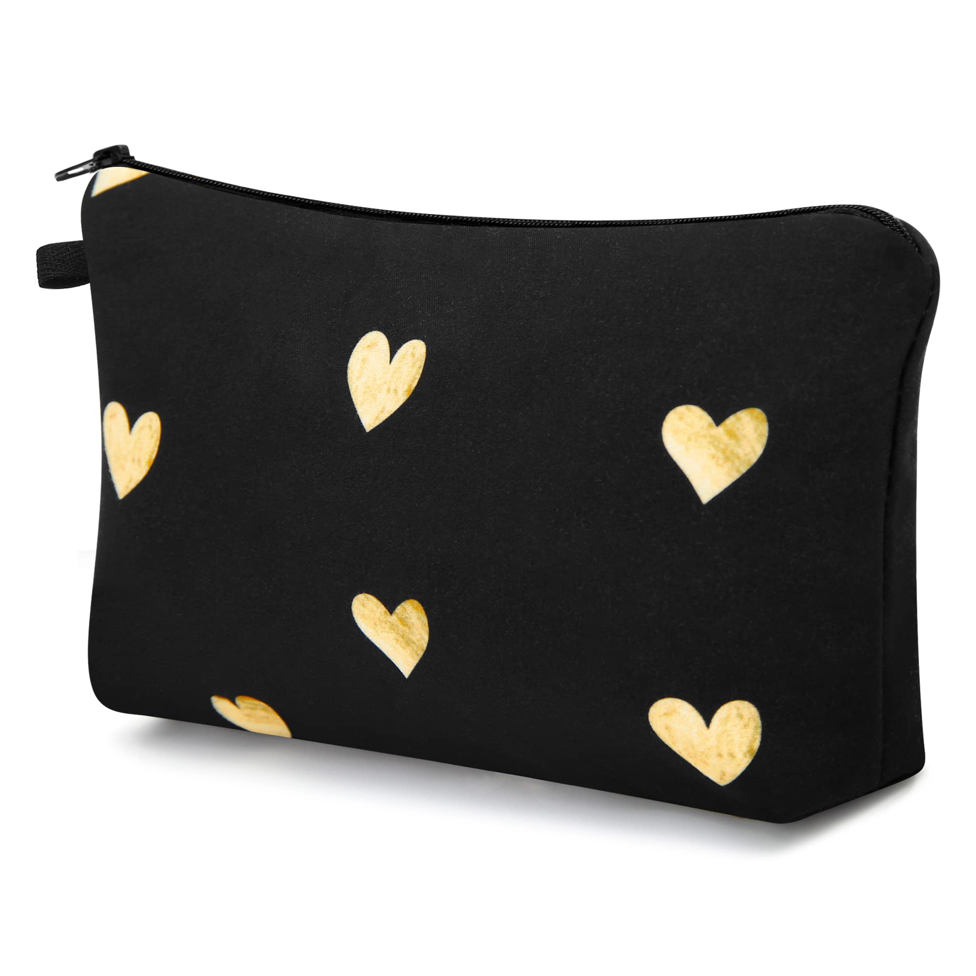Waterproof Travel Makeup Bag for Women - Portable Cosmetic Pouch & Toiletry Organizer | Perfect for Purse, Gym, Vacation & Daily Essentials Storage (SELLYFELLY)
