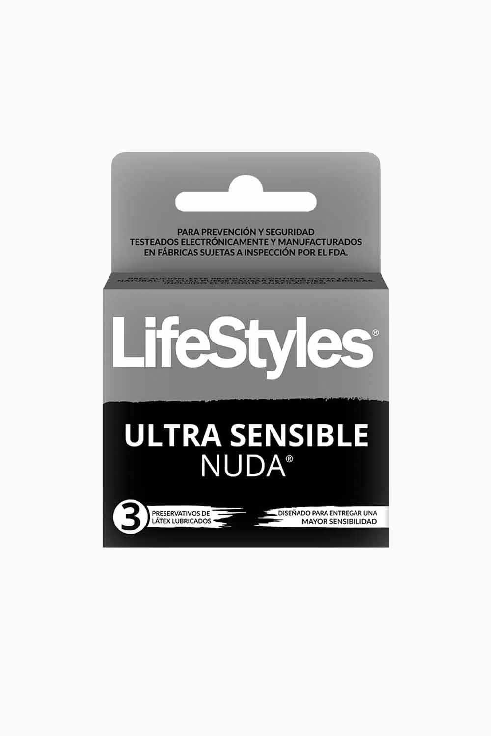 NUDA Ultra Thin Condoms - Premium Lifestyle Protection (Pack of 3) | Perfect for Date Nights & Romantic Getaways