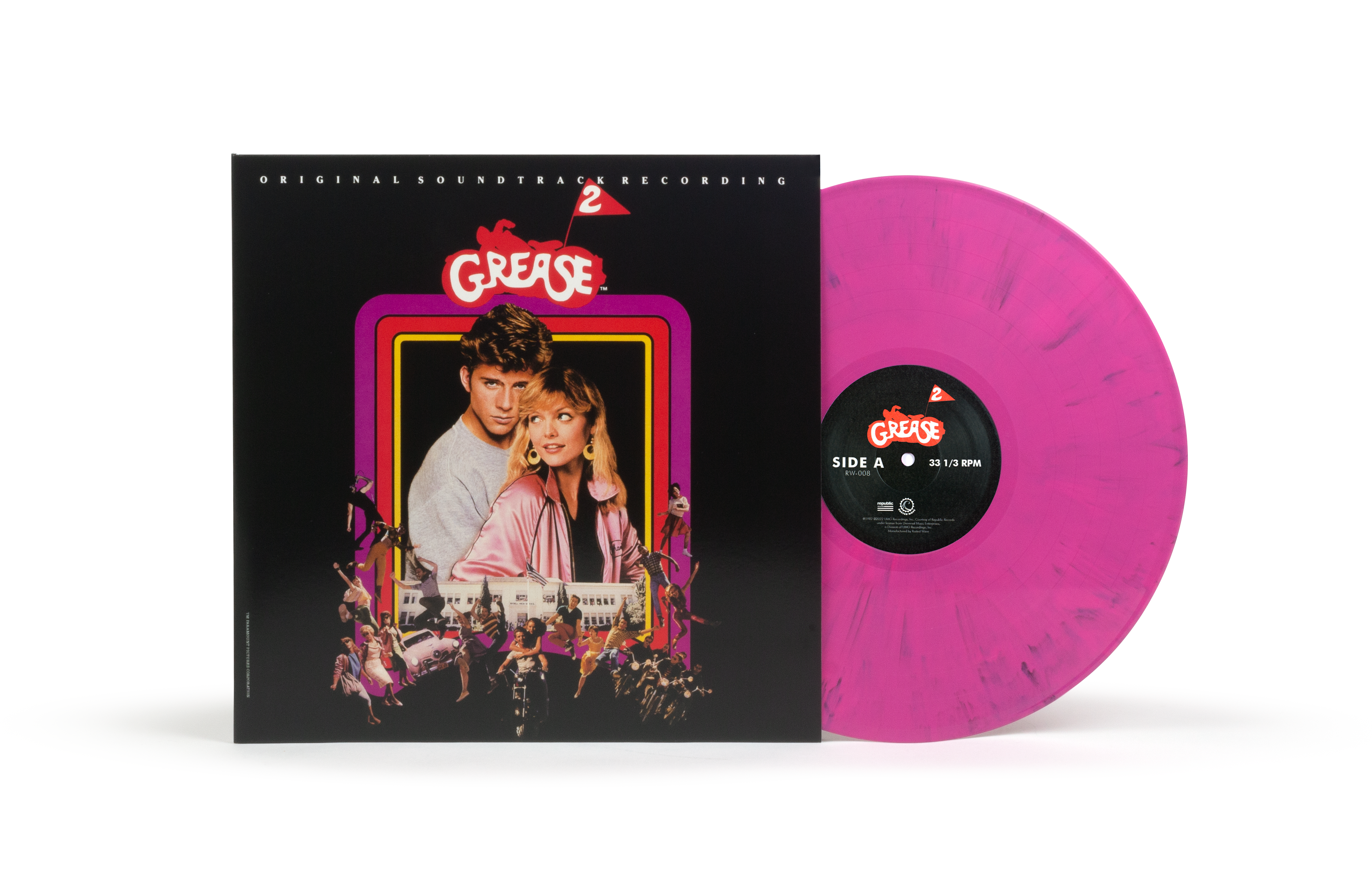 Grease 2 Original Motion Picture Soundtrack LP Vinyl Record - Mondo Exclusive Limited Edition - Perfect for 80s Music Collectors & Movie Memorabilia Fans
