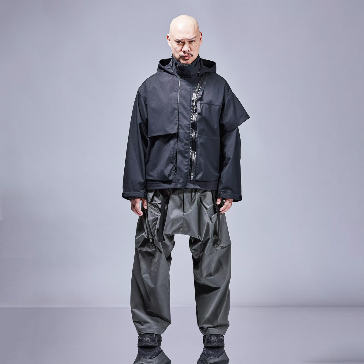 Acronym J115K E Black Jacket - Stylish & Durable Men's Outerwear for Urban Fashion & Outdoor Adventures