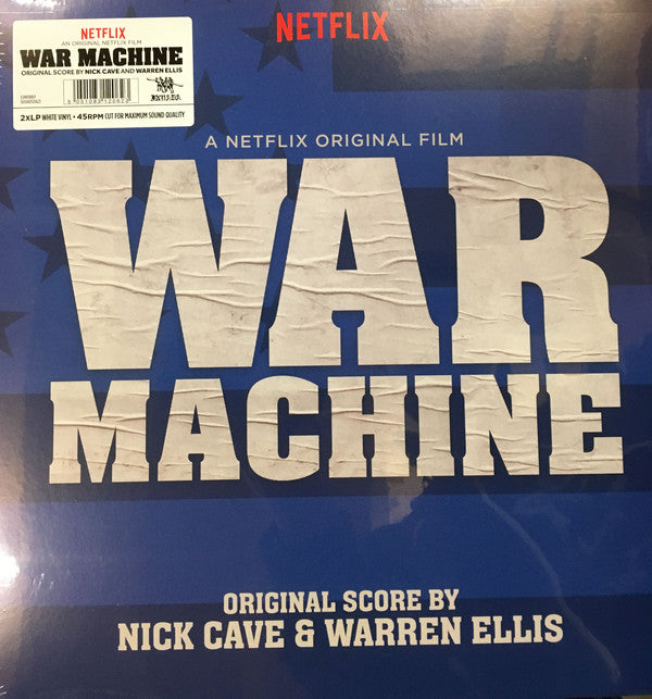 Nick Cave & Warren Ellis War Machine Original Soundtrack Vinyl 2x12