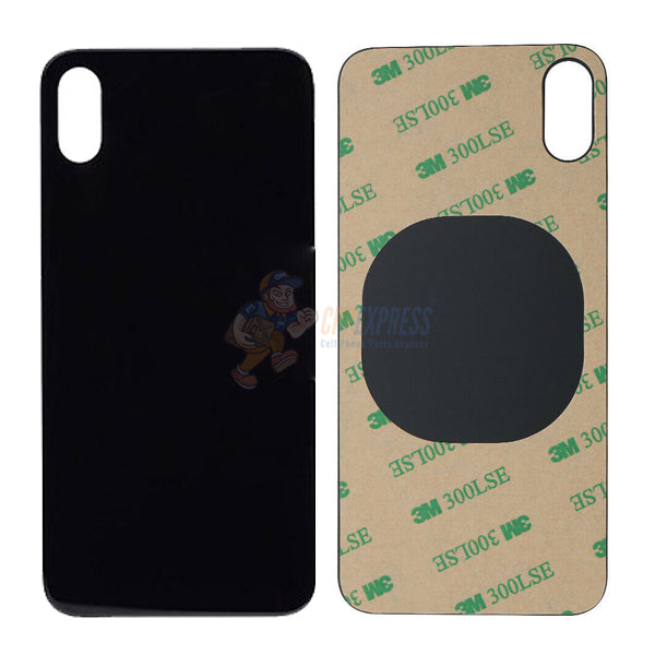 Premium iPhone X Back Glass Replacement - Perfect Fit, Durable & Scratch-Resistant (Black) | Ideal for DIY Repairs & Phone Protection