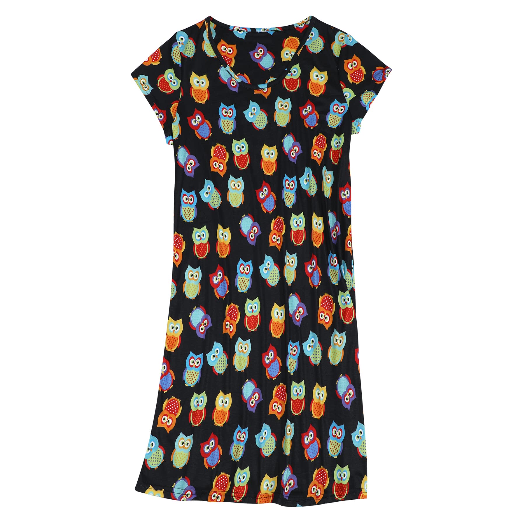 Comfortable Cotton Nightgowns for Women - Soft Sleepshirts & Long Night Gowns for Adults - Perfect for Relaxing at Home, Lounging or Sleeping