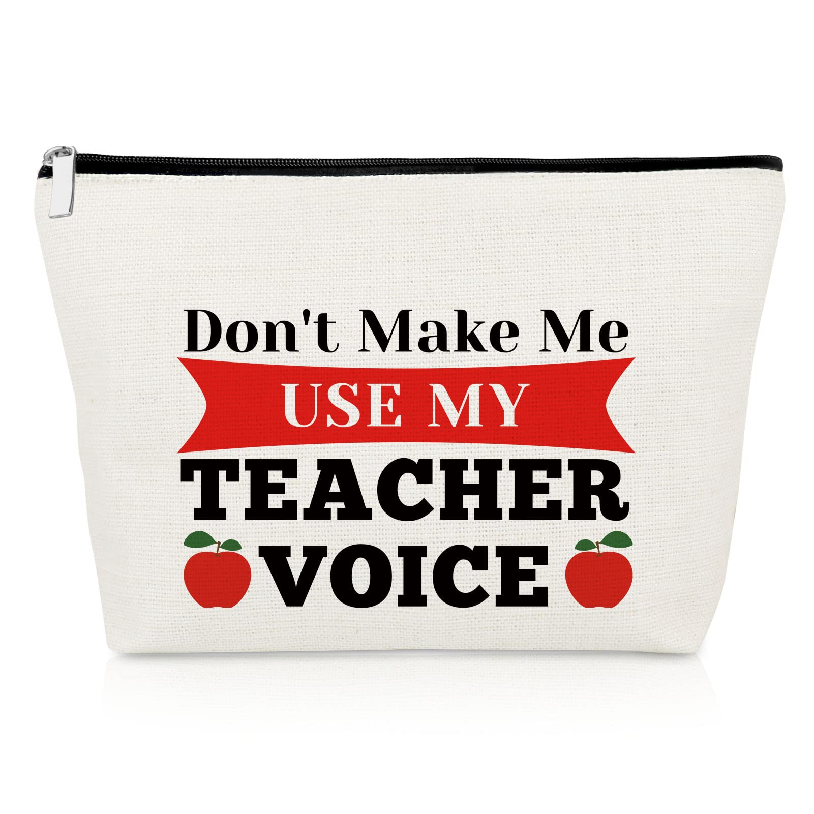 Best Teacher Appreciation Gifts from Students - Elegant Makeup Bag for Women Educators - Perfect Thank You, Graduation, Retirement & Birthday Gift - Ideal for Teachers Day, Teaching Assistants & Educators - Great for School, Classroom & Daily Use