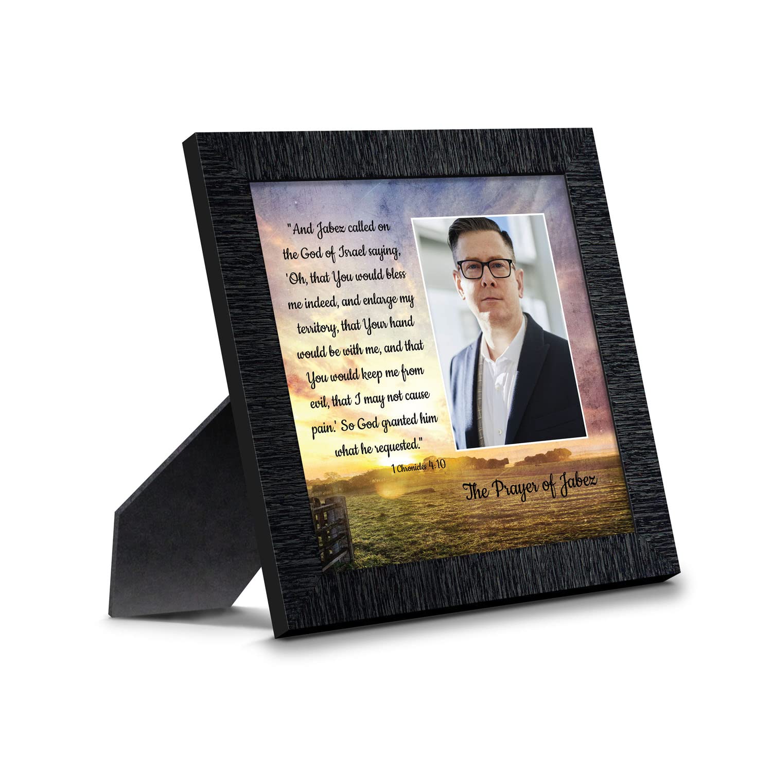 Prayer of Jabez Wall Art - Christian Scripture Decor for Home & Gifts