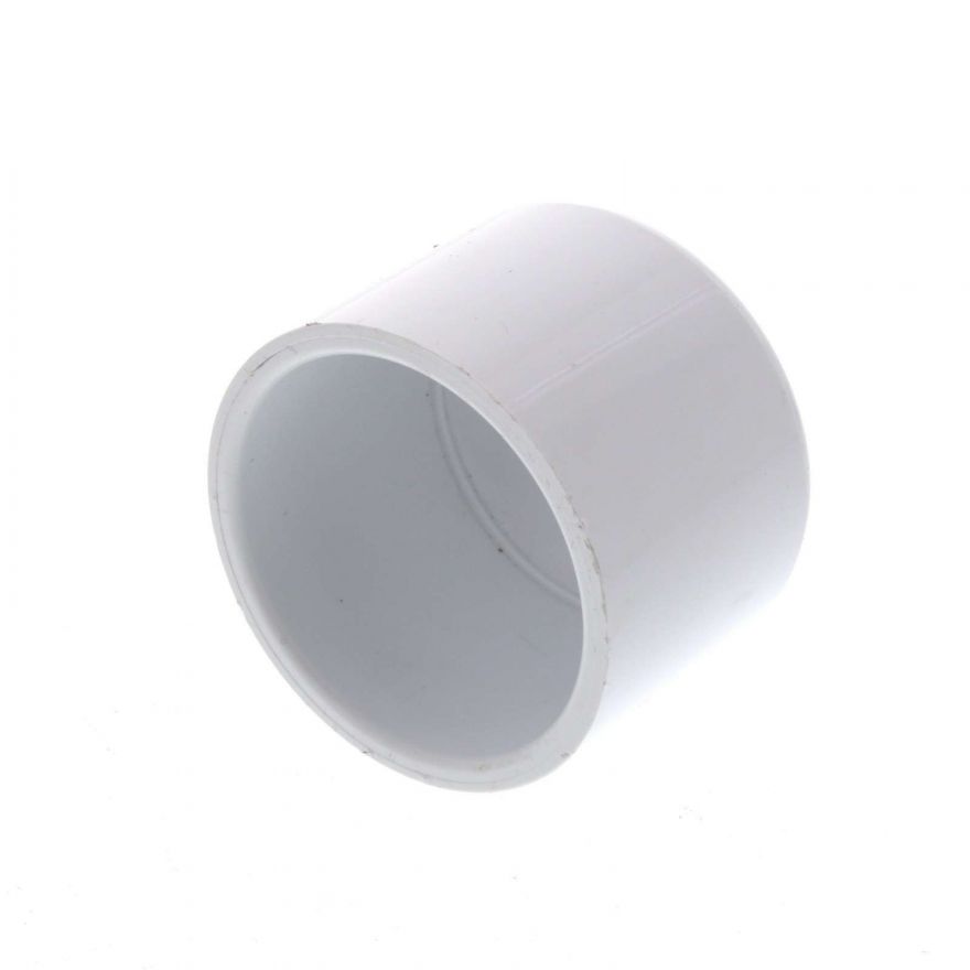 40mm Durable PVC End Cap - Heavy Duty Pipe Fitting for Plumbing, DIY Projects & Industrial Use