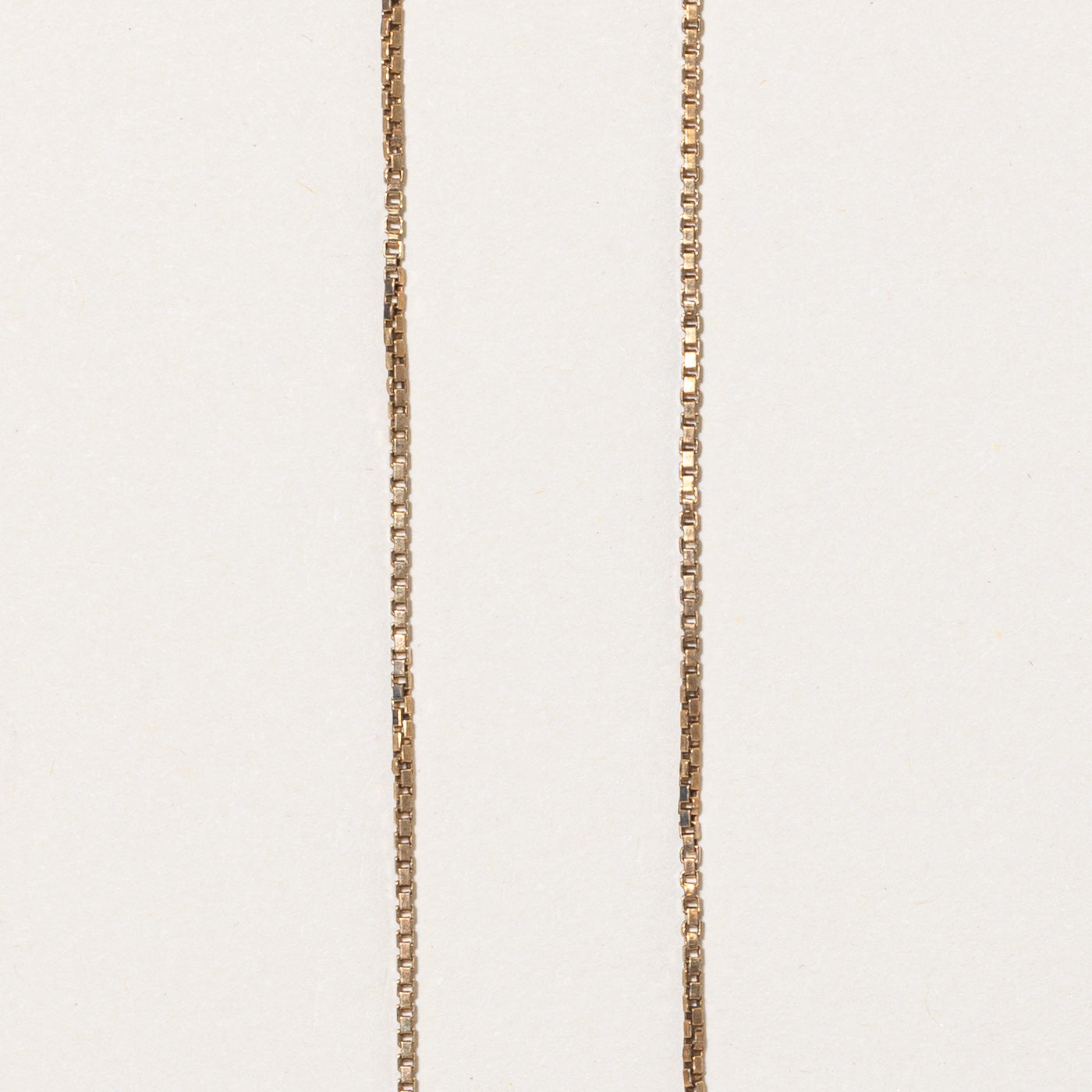 10K Yellow Gold Box Link Chain Necklace - 22 Inches | Dainty & Elegant Jewelry for Women | Perfect for Layering, Everyday Wear & Special Occasions