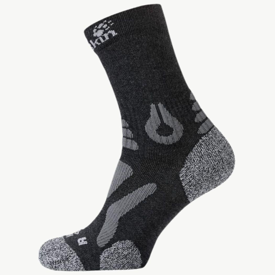 Jack Wolfskin Hiking Pro Classic Cut Unisex Socks - Moisture-Wicking & Breathable Hiking Socks for Men & Women - Perfect for Outdoor Adventures, Camping & Trail Running