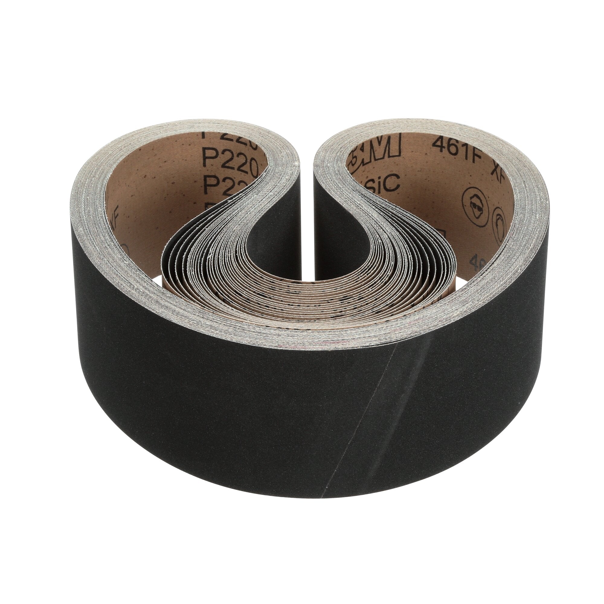3M 461F Cloth Sanding Belt - P80 Grit, 4