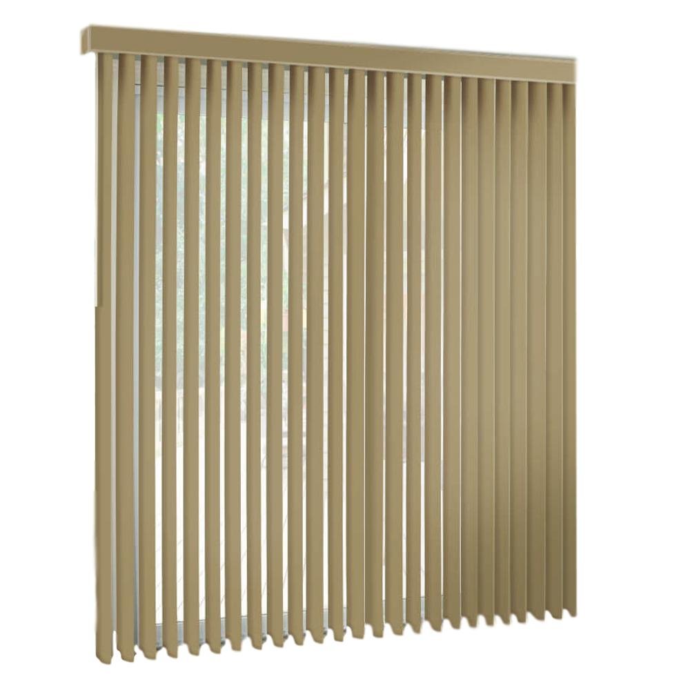 Premium Cordless PVC Vertical Blinds by Spotblinds - Custom-Made Sun Blocking Window Coverings (67