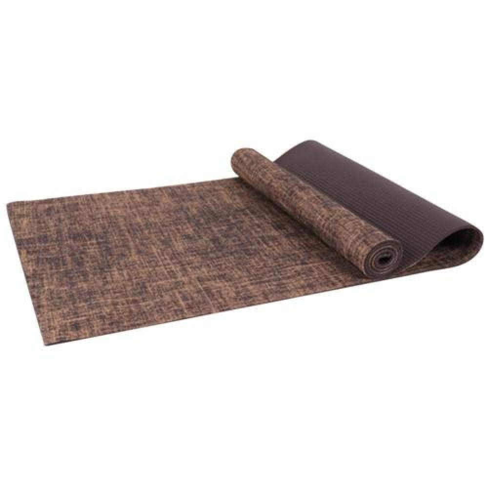 Eco-Friendly Jute Yoga Mat for Women - Non-Slip Pilates & Home Workout - Perfect for Gym & Studio Practice
