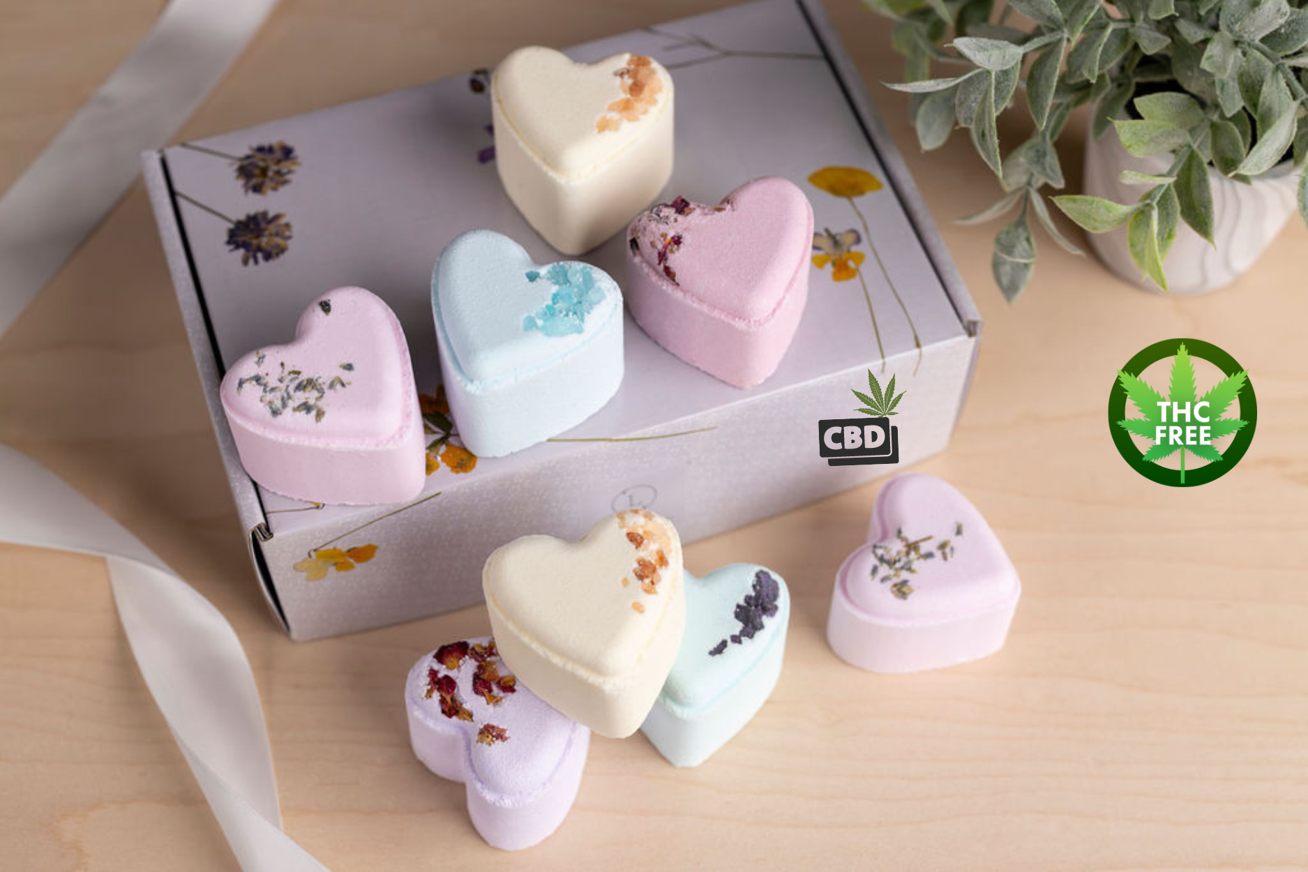 8-Piece CBD Bath Bombs Set - Relaxing Aromatherapy for Mother's Day & Self-Care | Perfect for Spa Nights, Stress Relief & Gift Giving