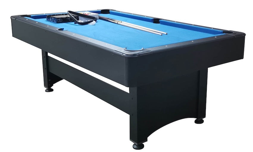 7ft Pool Table with Table Tennis Top - Convertible Game Table for Indoor & Outdoor Fun - Perfect for Family Game Nights, Parties, and Recreation Rooms