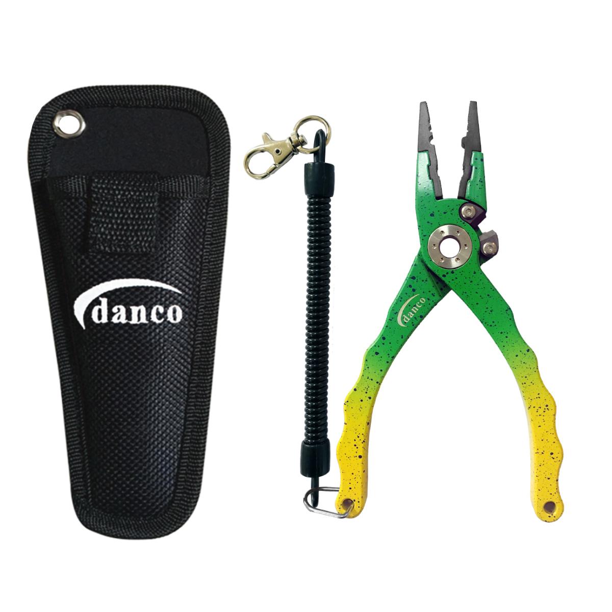Danco Pro Series Mahi Pliers with Sheath - Heavy Duty Fishing Pliers for Saltwater & Freshwater - Perfect for Anglers, Boating, and Outdoor Fishing Adventures