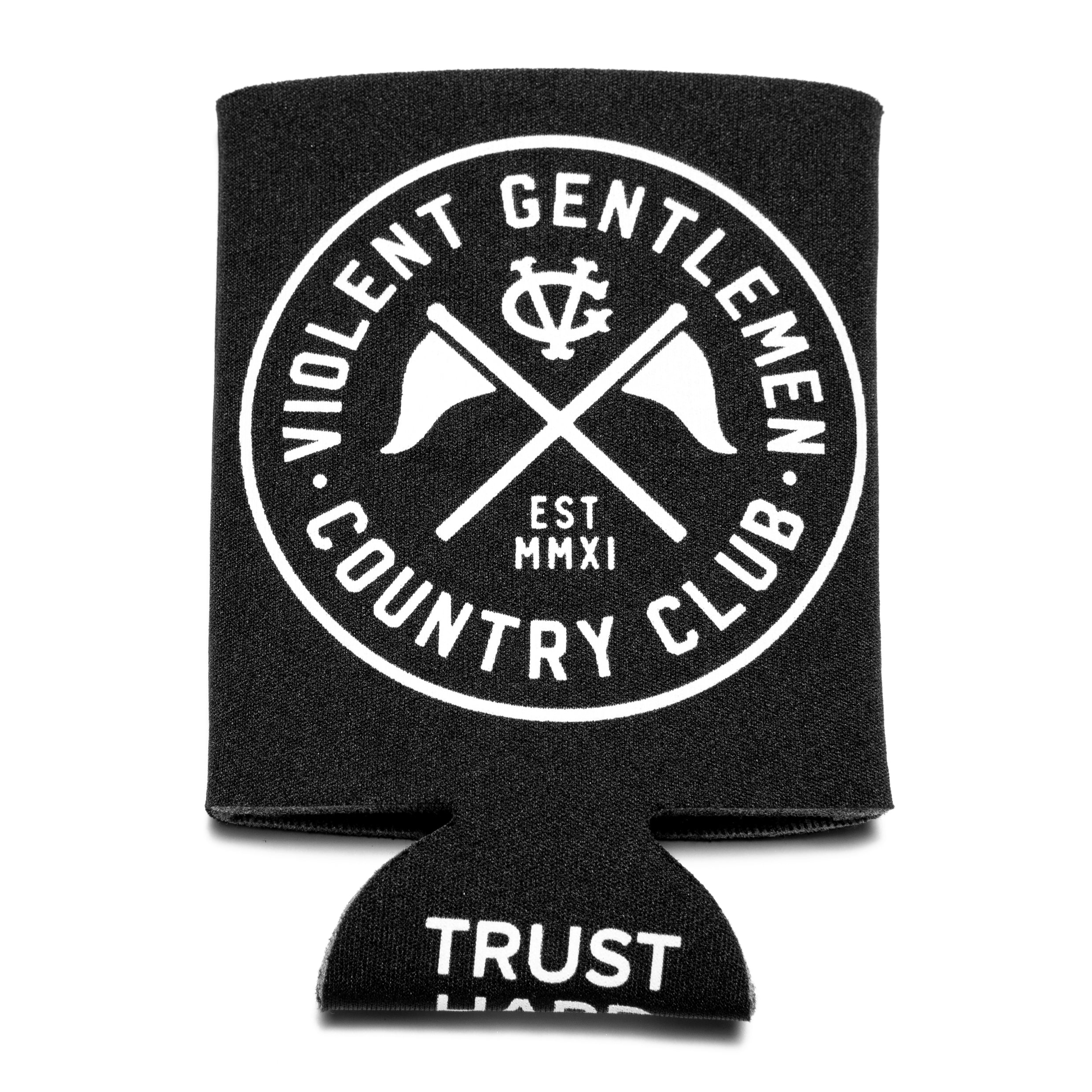 Country Club Coozie - Premium Insulated Beer Can Cooler Sleeve for Golf, Tailgating & Outdoor Events - Keep Drinks Cold & Stylish