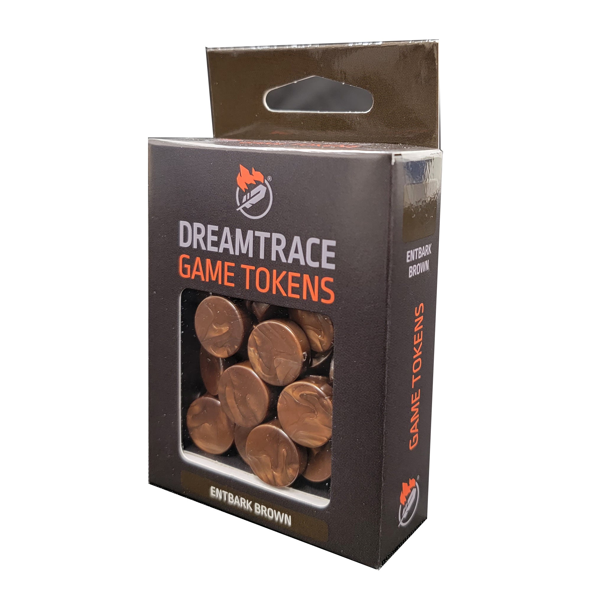 DreamTrace Gaming Tokens - Premium Brown Casino Chips for Poker, Blackjack & Home Games - Perfect for Game Nights & Casino-Themed Parties