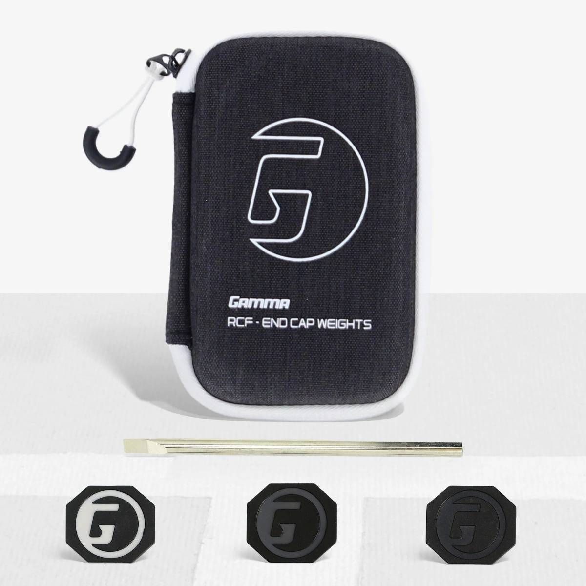 Gamma RCF Airbender End Cap Weights - Premium Golf Club Weighting System for Enhanced Swing Control | Perfect for Driving Range Practice & Course Performance