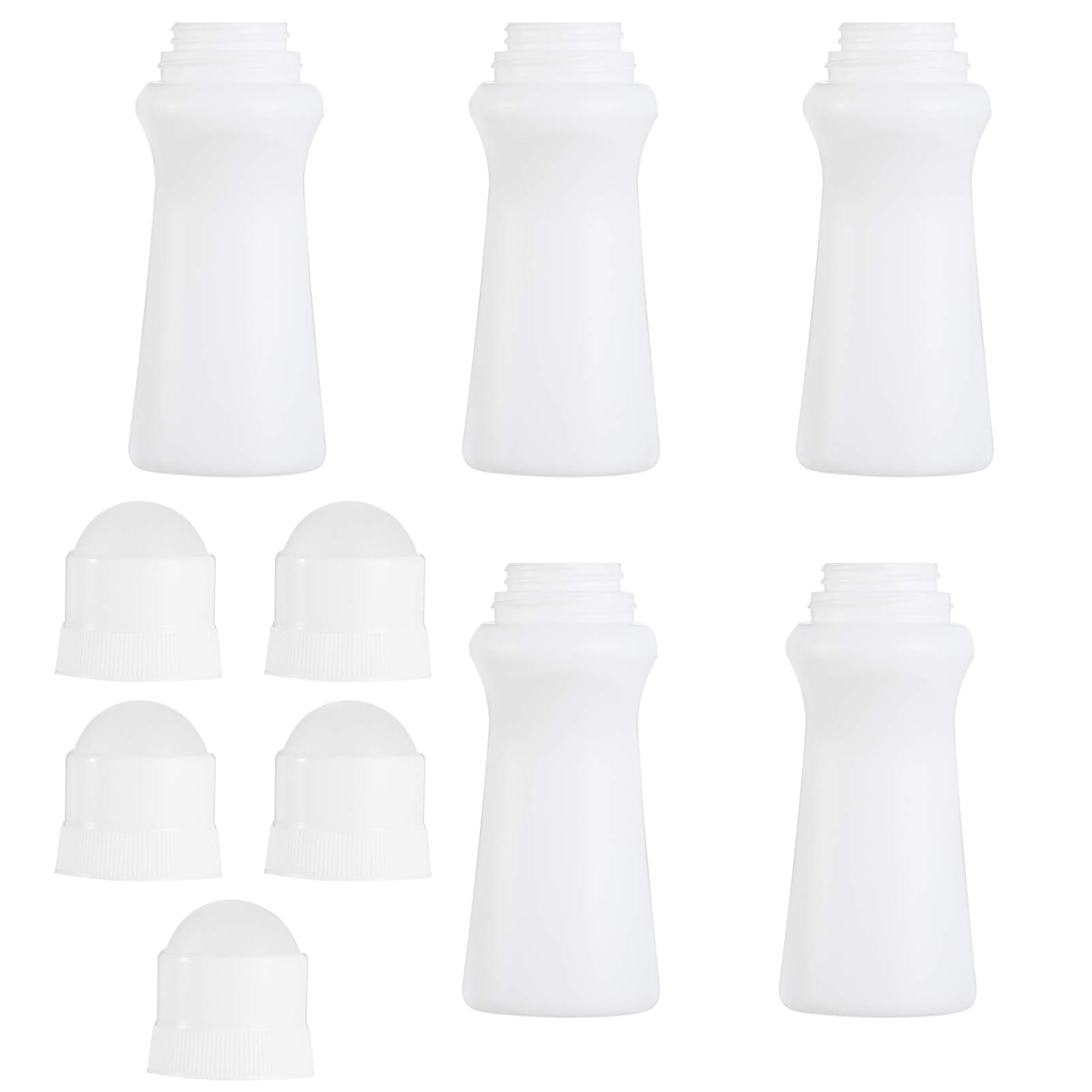 FOMIYES 8-Pack 75ml Empty Essential Oil Roller Bottles with Roller Balls - Glass Perfume Roll On Bottles for Aromatherapy, DIY Blends & Travel - Perfect for Essential Oils, Fragrances & Skincare Serums