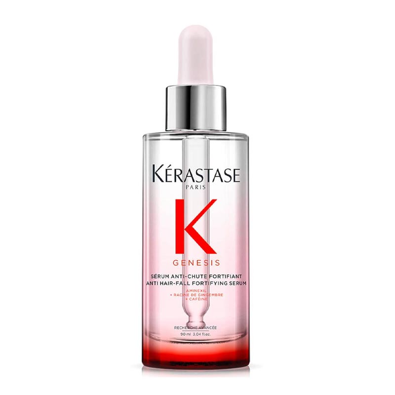 Kérastase Genesis Anti Hair Fall Fortifying Hair Serum for Women - Strengthens & Reduces Breakage - Daily Hair Treatment for Thicker, Healthier Hair - Perfect for Damaged, Weak or Thinning Hair