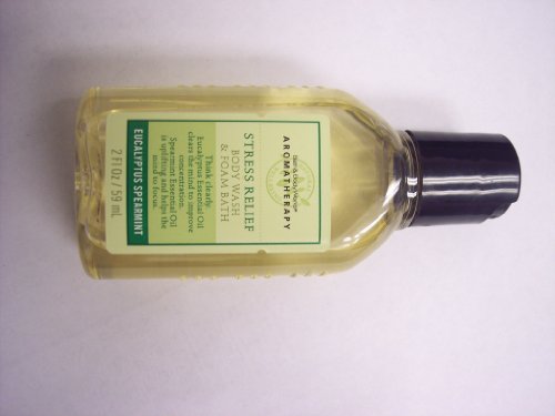 Bath & Body Works Aromatherapy Eucalyptus Spearmint Body Wash & Foam Bath - 2 Fl Oz Travel Size Shower Gel for Stress Relief & Relaxation - Perfect for Spa Days, Gifts & On-the-Go Use
